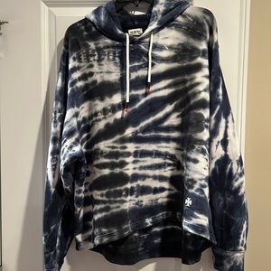 Like new! Tory Sport tie dyed hoodie, worn only once! Size LG, runs BIG!